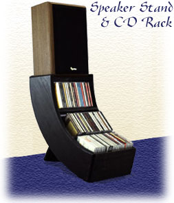 Speaker Stand & CD Rack