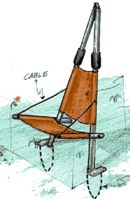 Sketch of the final chair design.