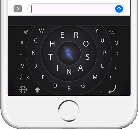 HERO Keyboard for iOS.