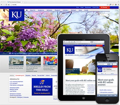 KU.edu web presence.